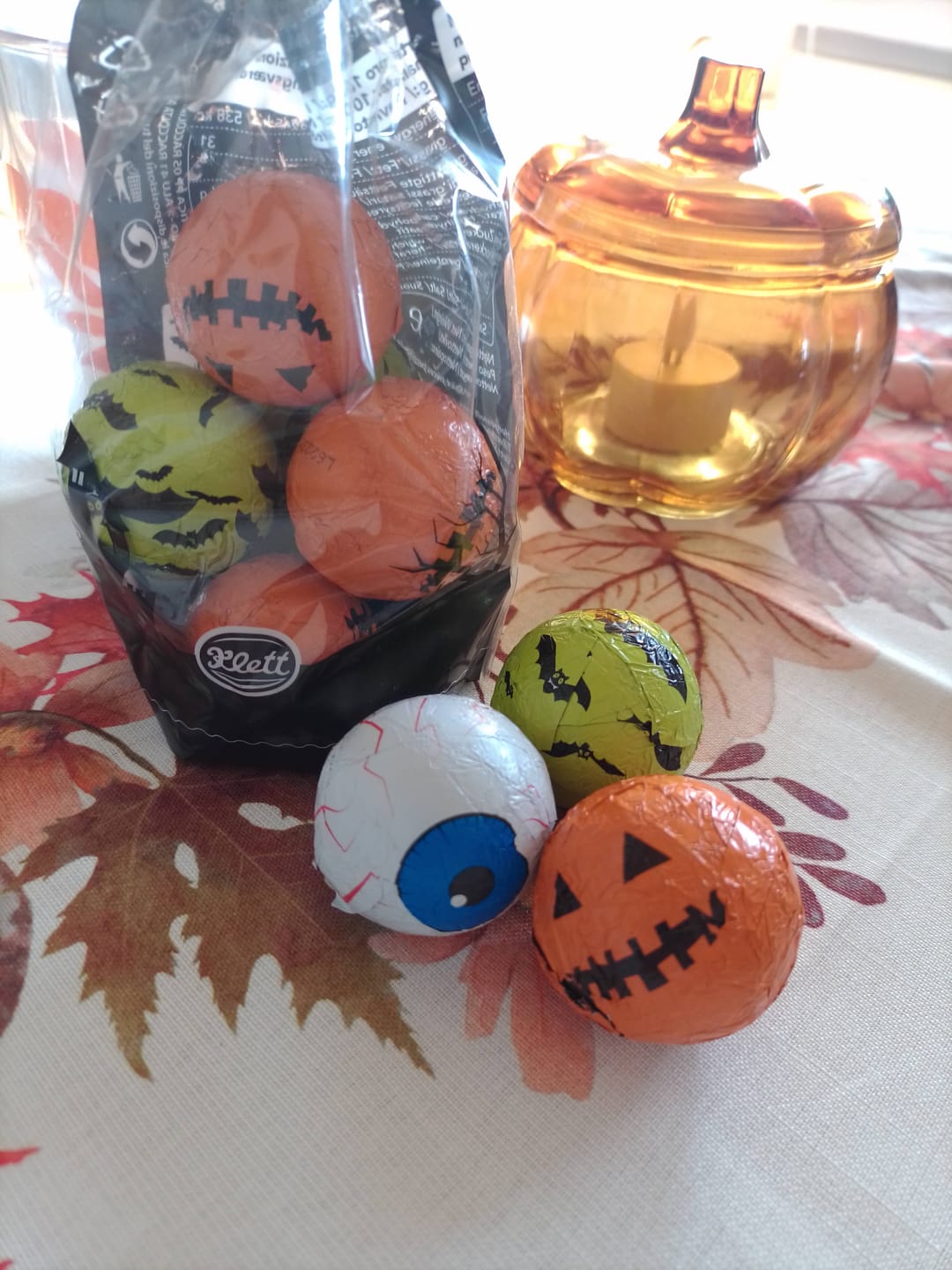 Customer photo review of Halloween Schokolade im Beutel – Figuren & Kugeln