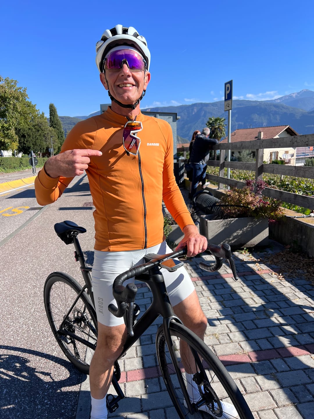 Customer photo review of ATTACK THERMAL JERSEY - ORANGE