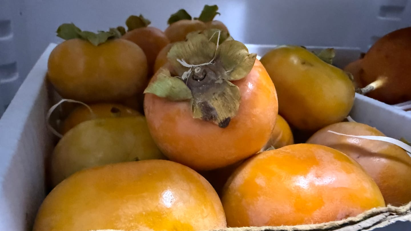 Customer photo review of Kaki "Fuyu" (Apfel-Kaki) von Julian