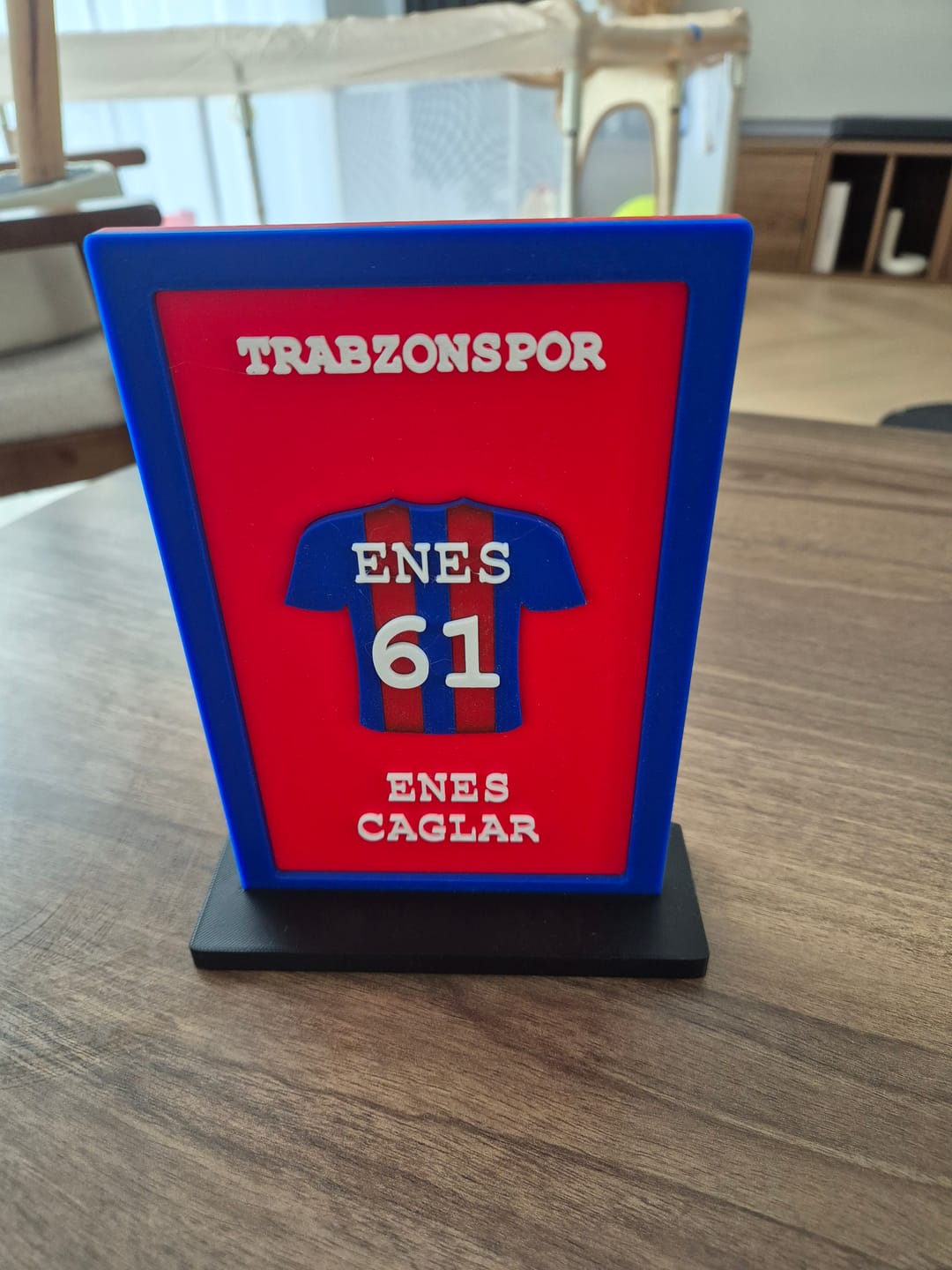 Customer photo review of Kişiye Özel Trabzonspor İsimlik