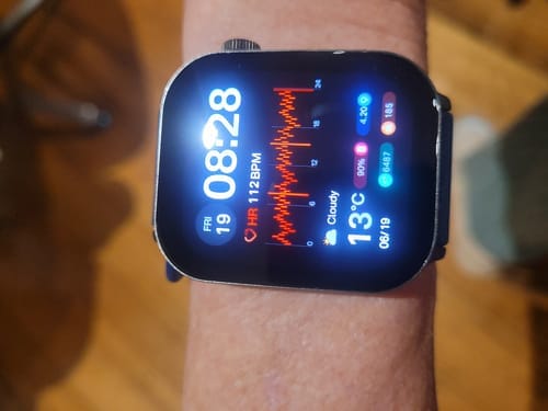 Customer photo review of Gard Pro Health 4 Smartwatch