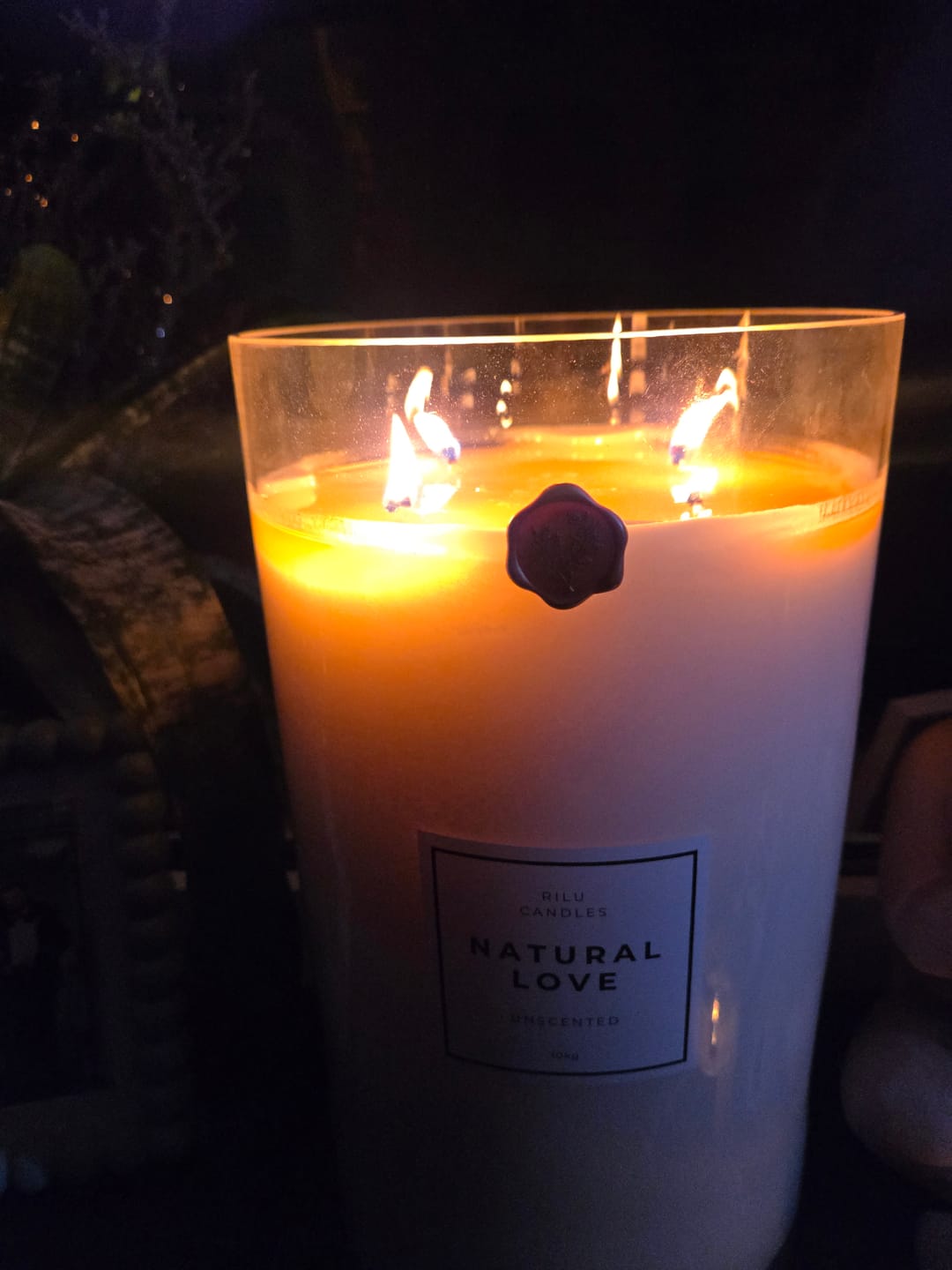 Customer photo review of 10kg Riesenkerze