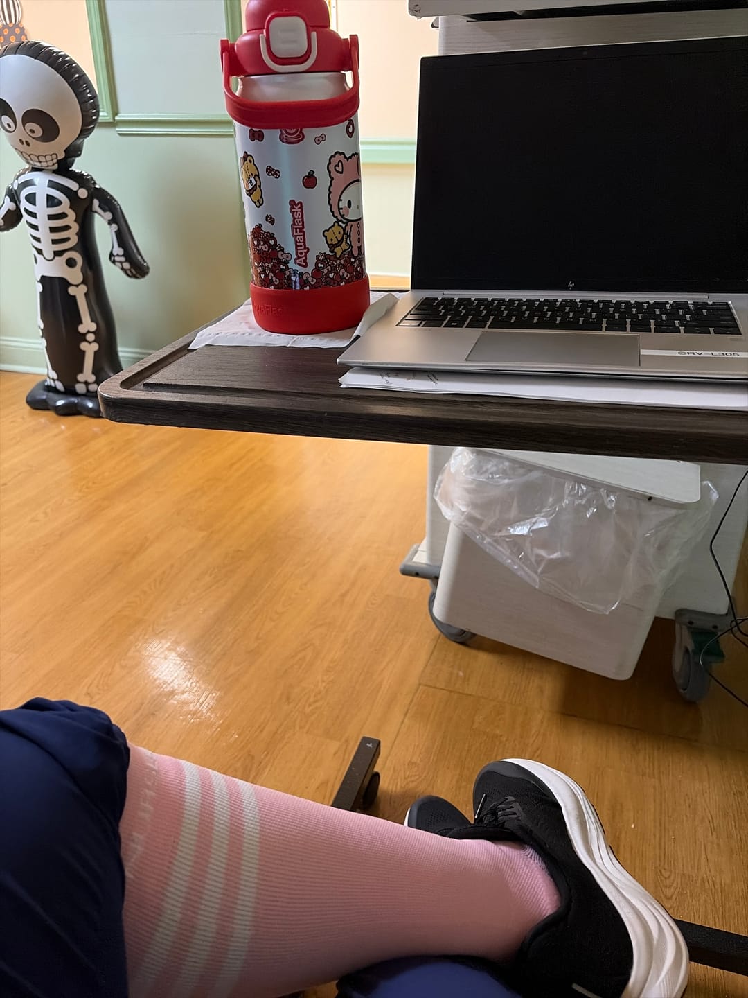 Customer photo review of NurseStrong Performance Compression Socks