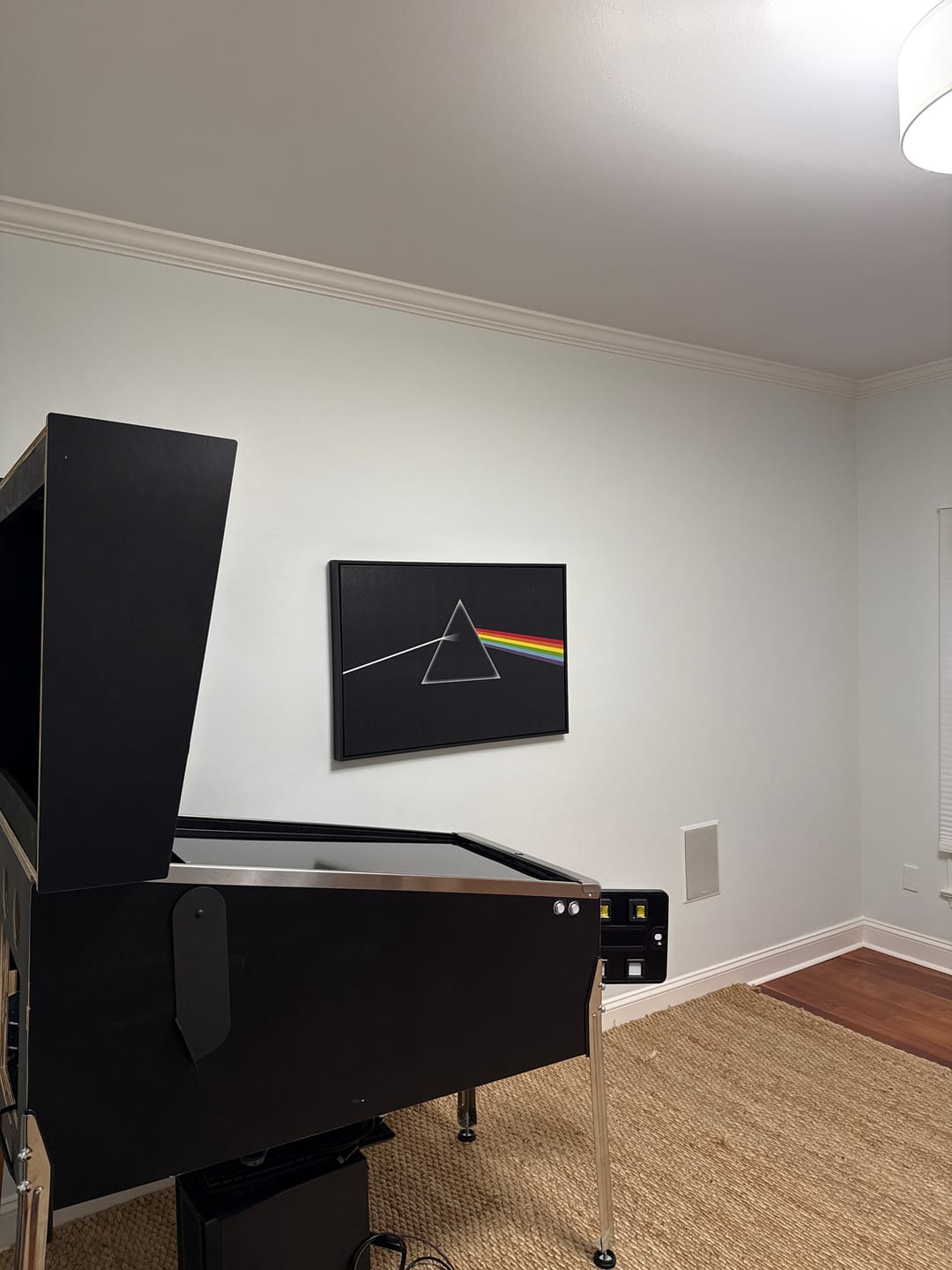 Customer photo review of The Dark Side of the Moon Triangle Prism