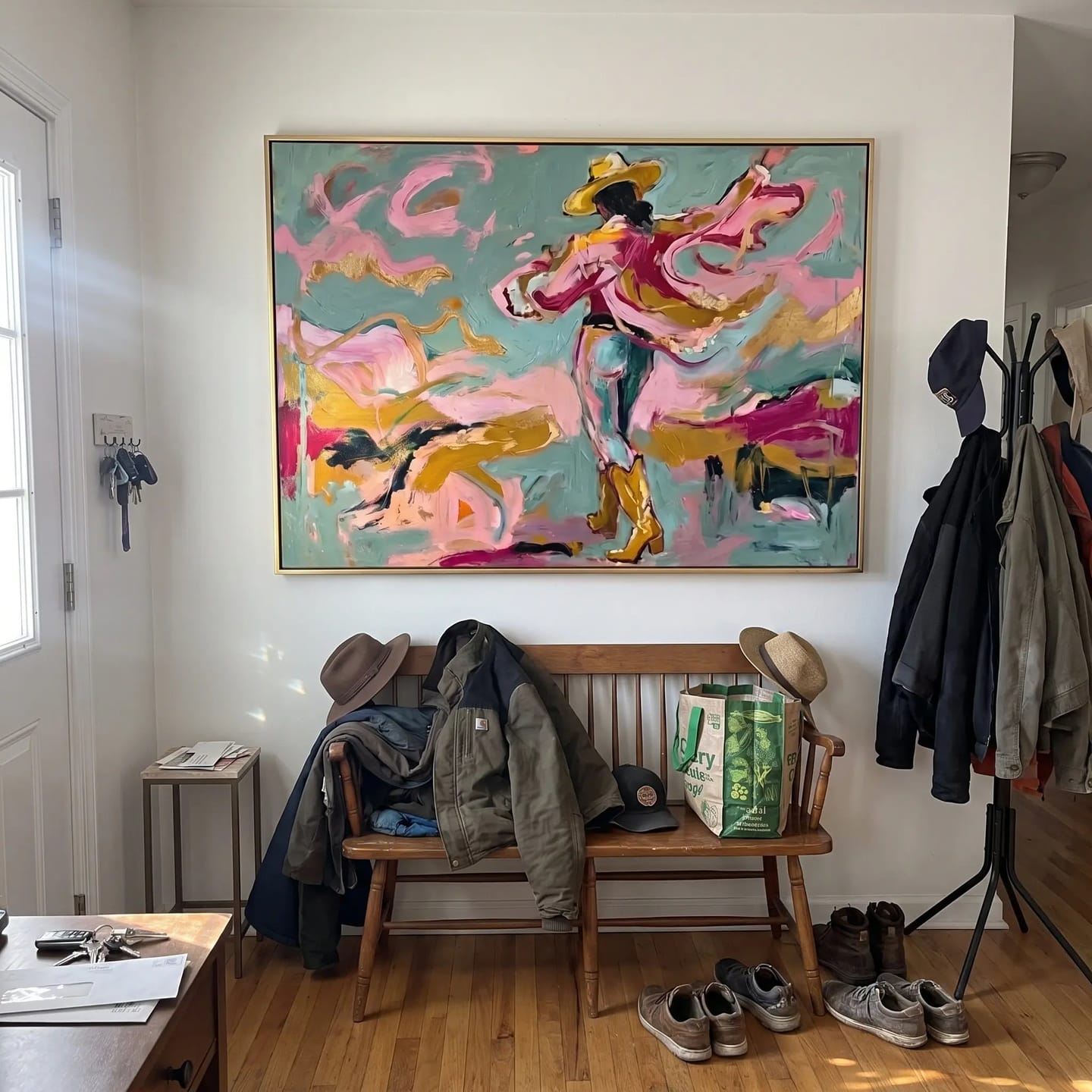 Customer photo review of Pop Art Dancing Ribbon Motion #PO053