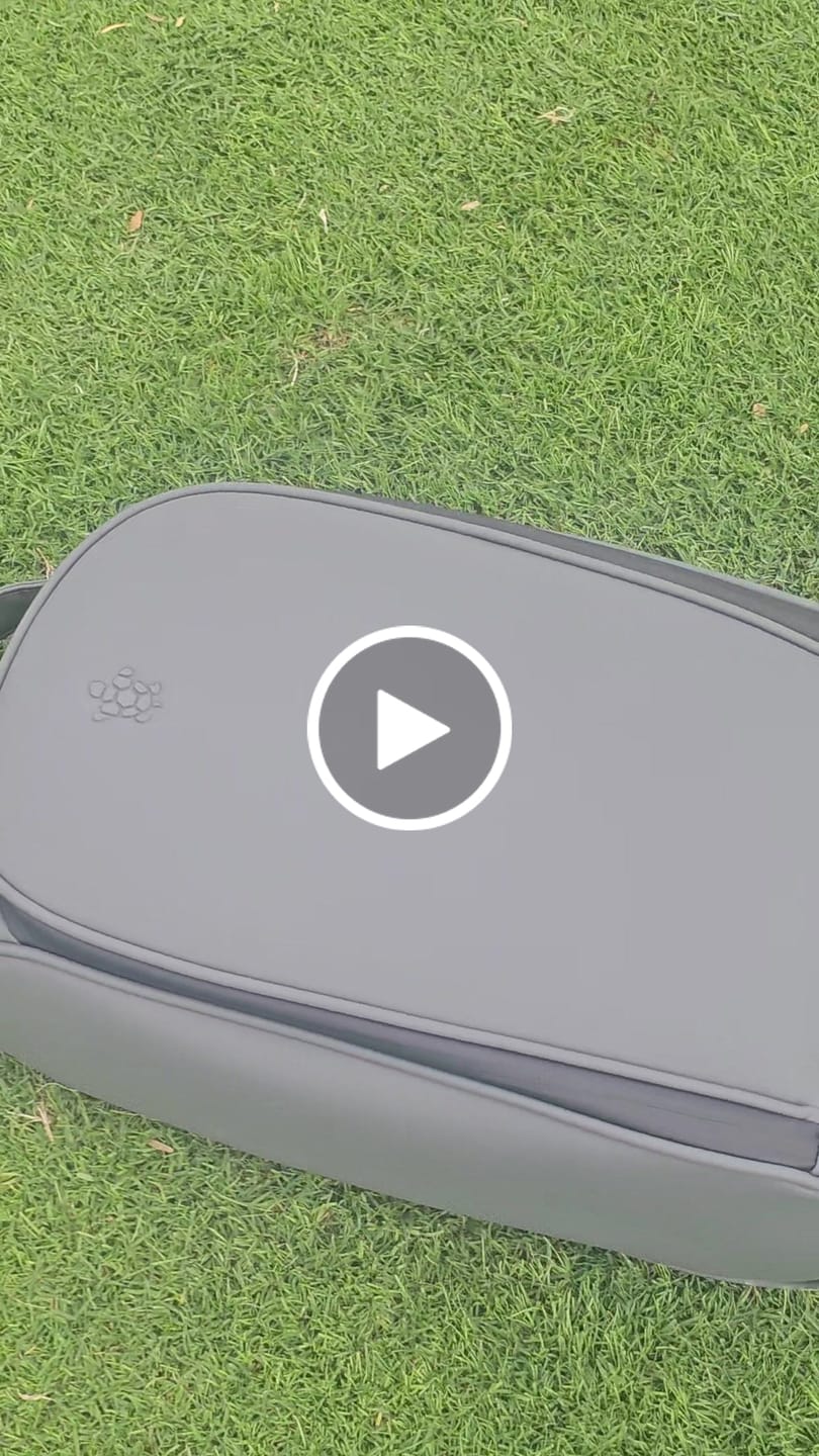 Customer video review of LUX Shoe Bag