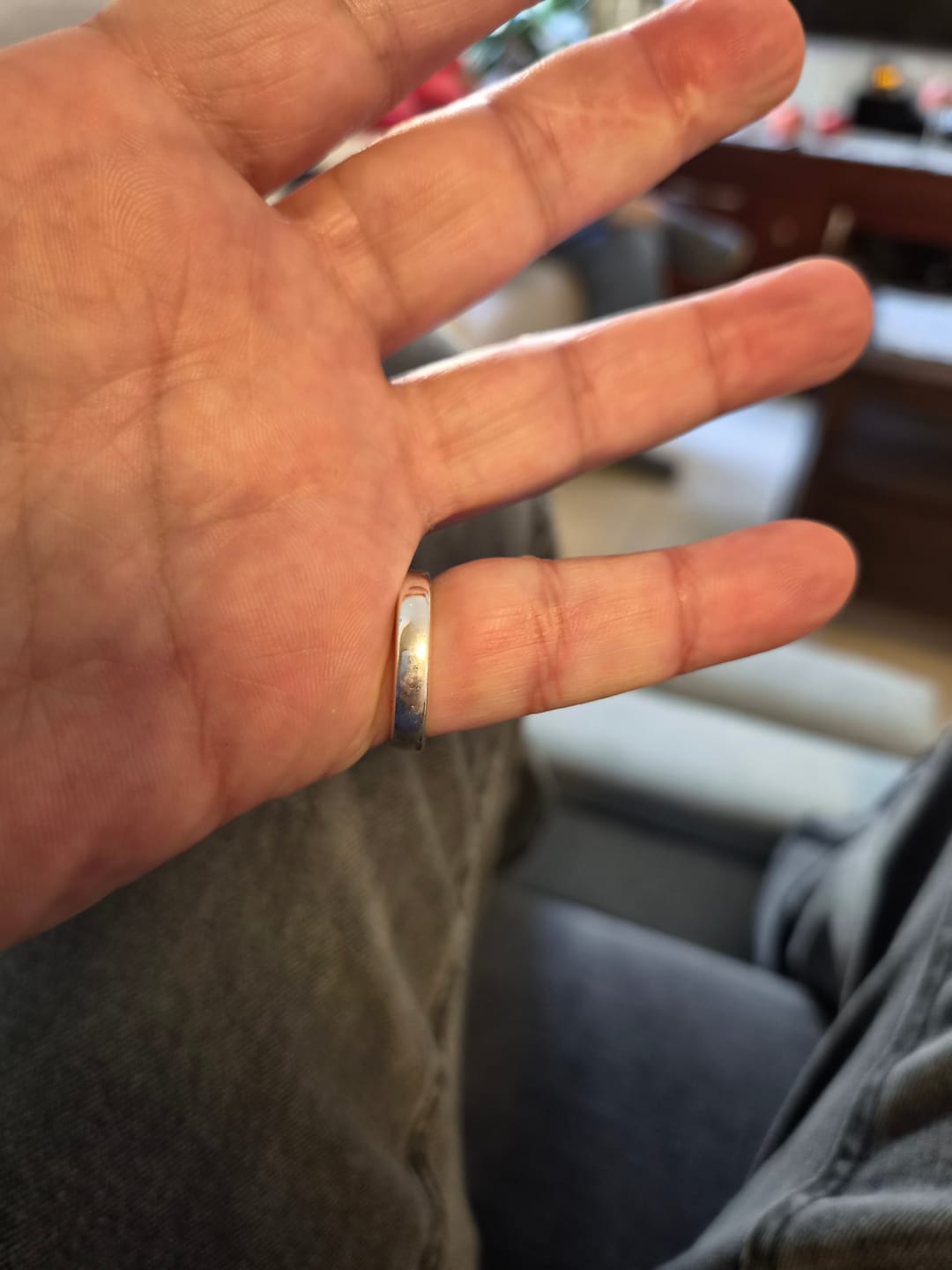 Customer photo review of CLASSIC SILVER RING