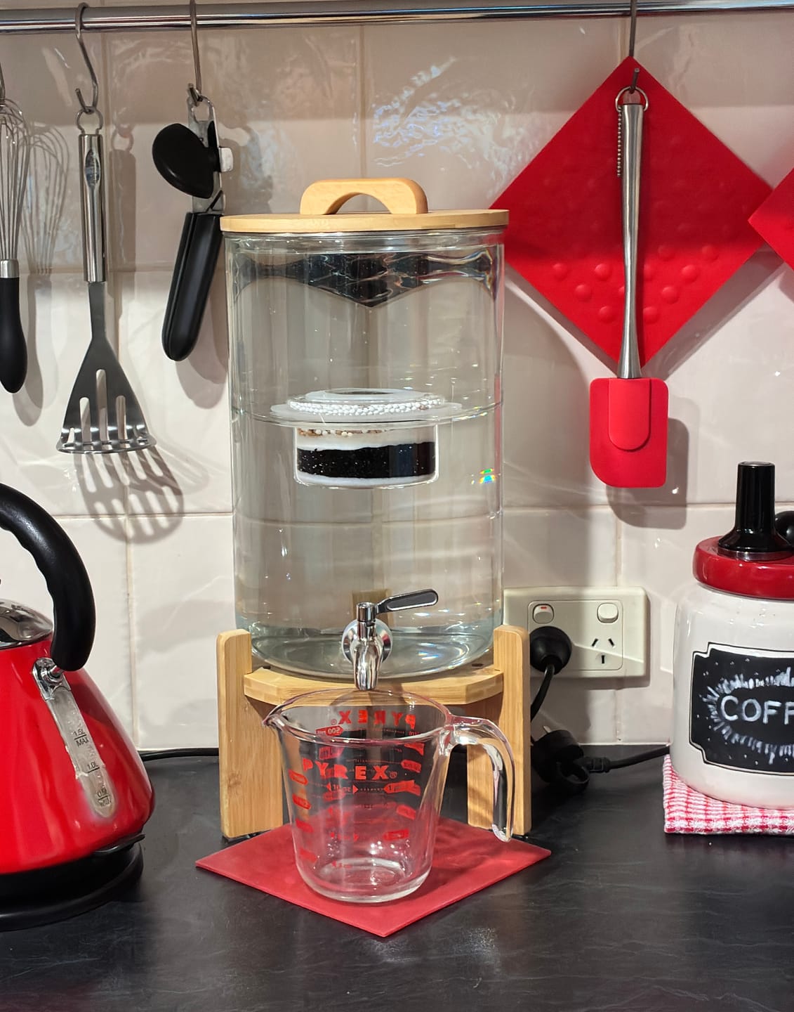 Customer photo review of Australia's First 100% Glass Water Filter | Glass Trinity by HolyH₂O™