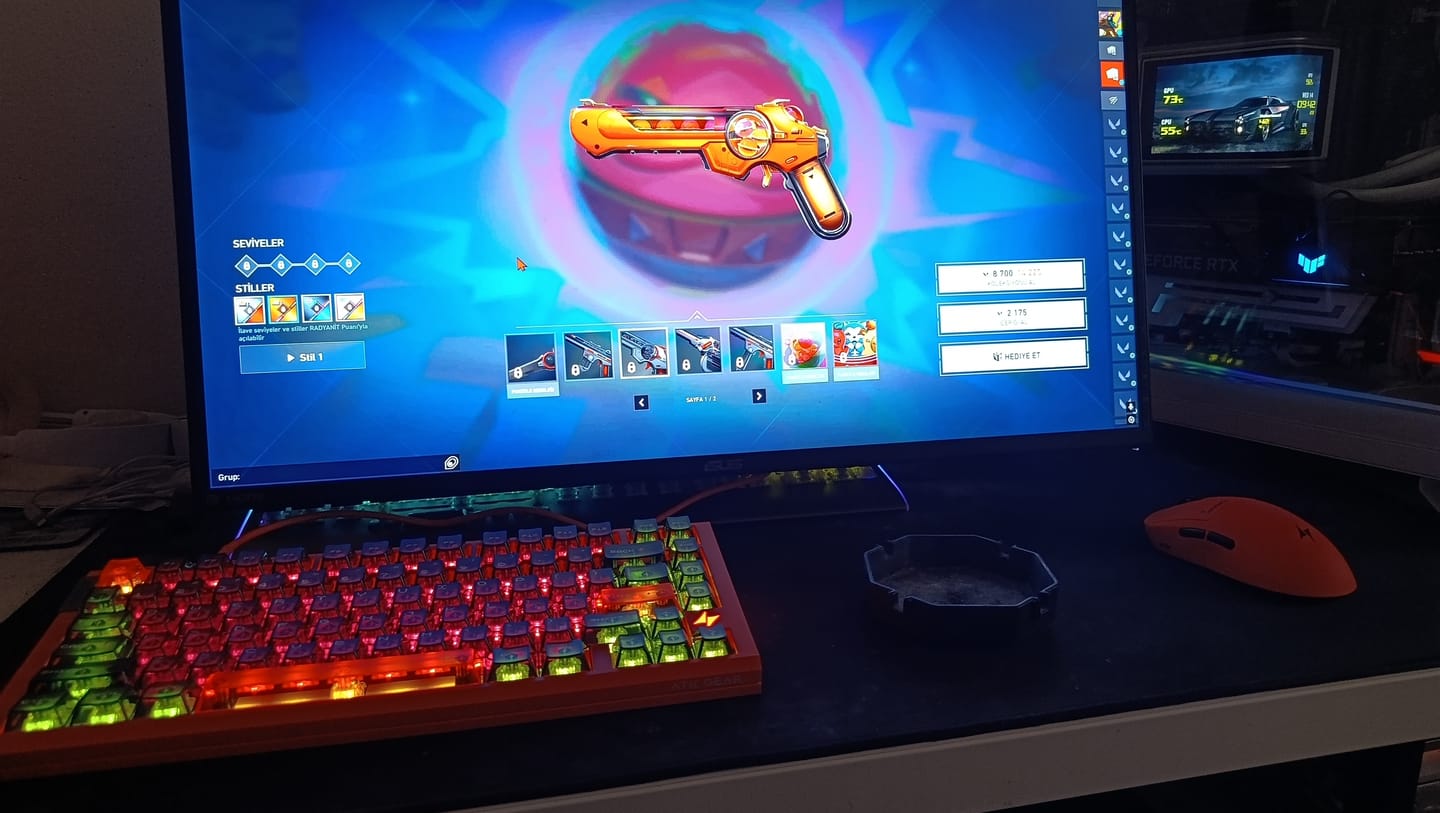 Customer photo review of ATK RS7 Air Klavye (Manyetik Switch / HE)