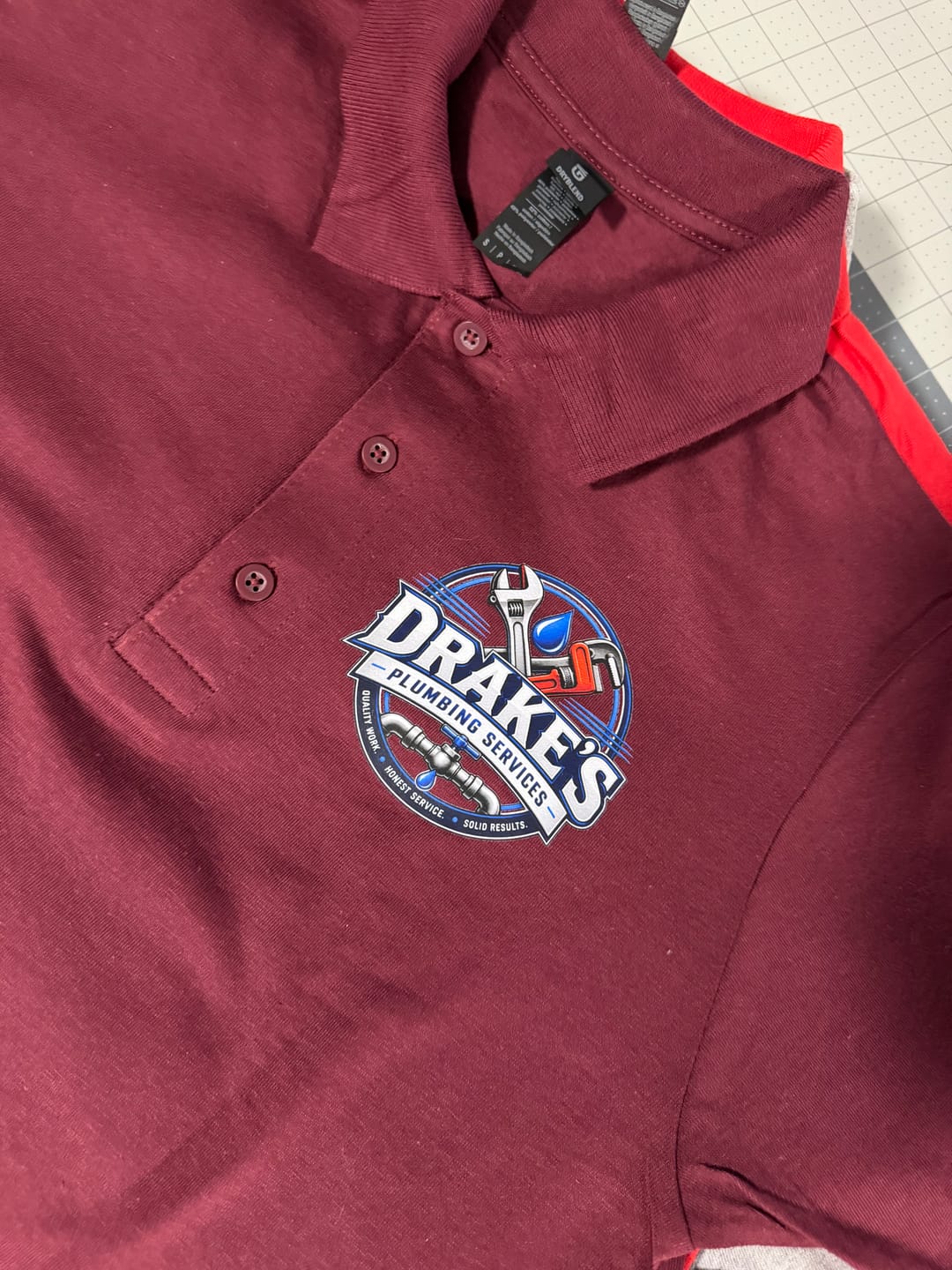 Customer photo review of DTF Gang Sheet Online Builder