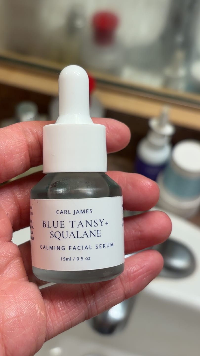 Customer photo review of 02. BLUE TANSY + SQUALANE FACIAL SERUM