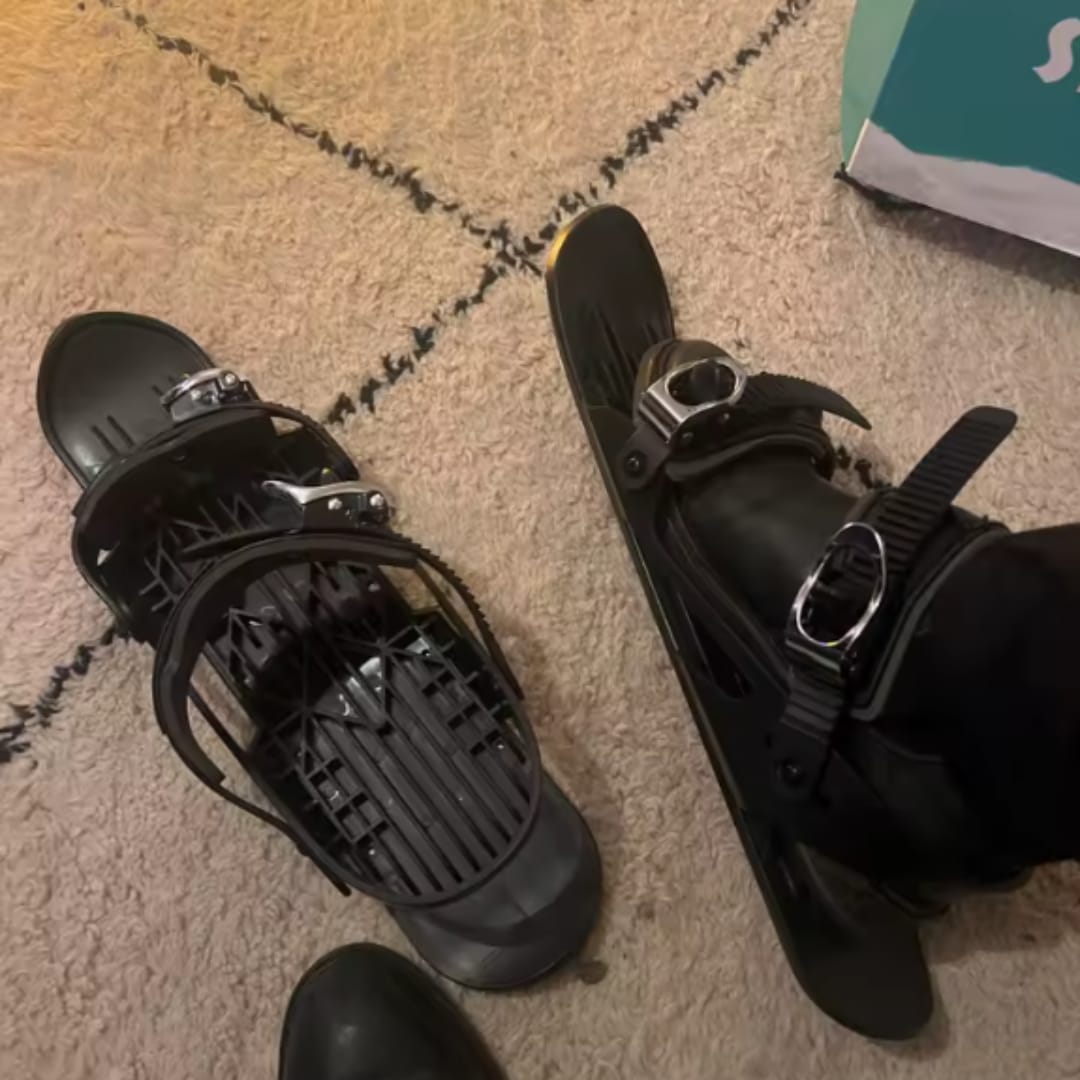 Customer photo review of Mini esquís SnowGo™