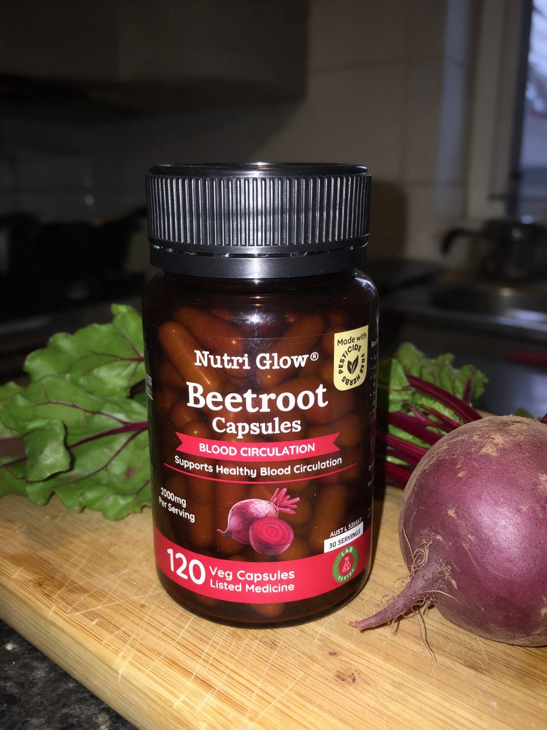 Customer photo review of Nutri Glow Beetroot 120 Capsules TGA Listed