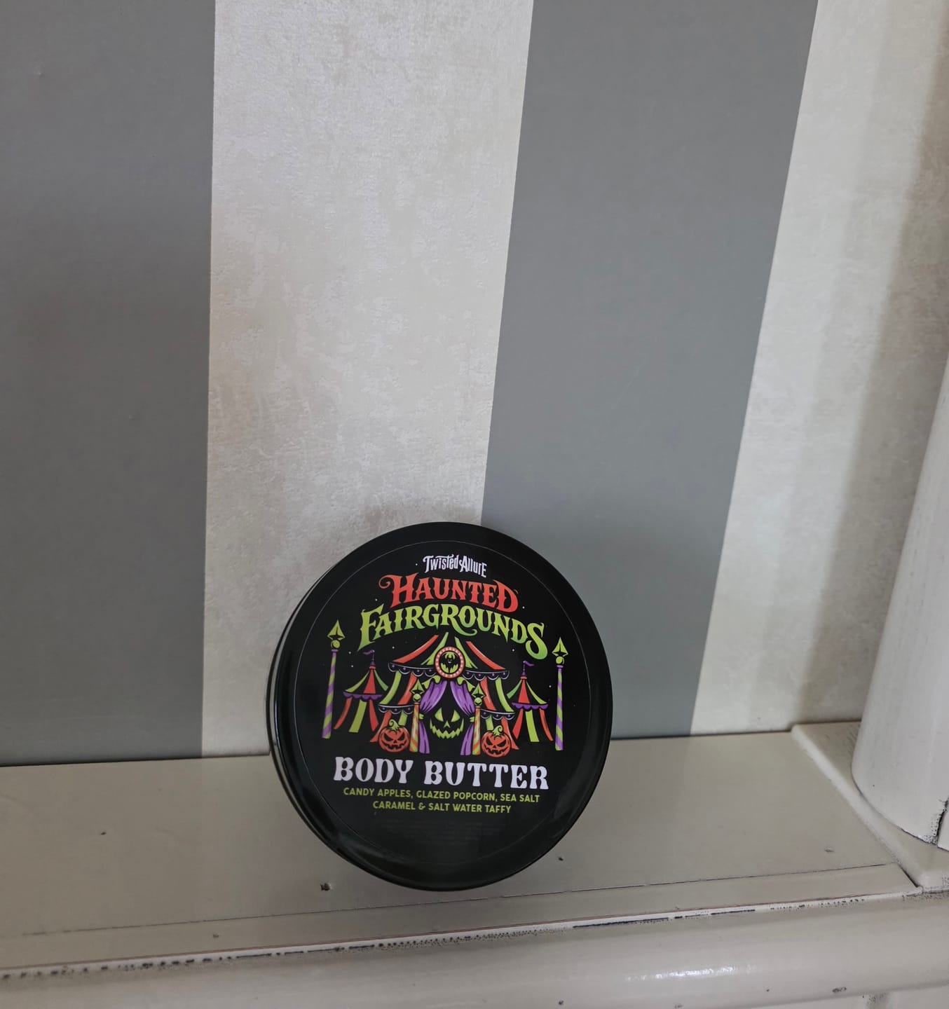 Customer photo review of Haunted Fairgrounds Body Butter