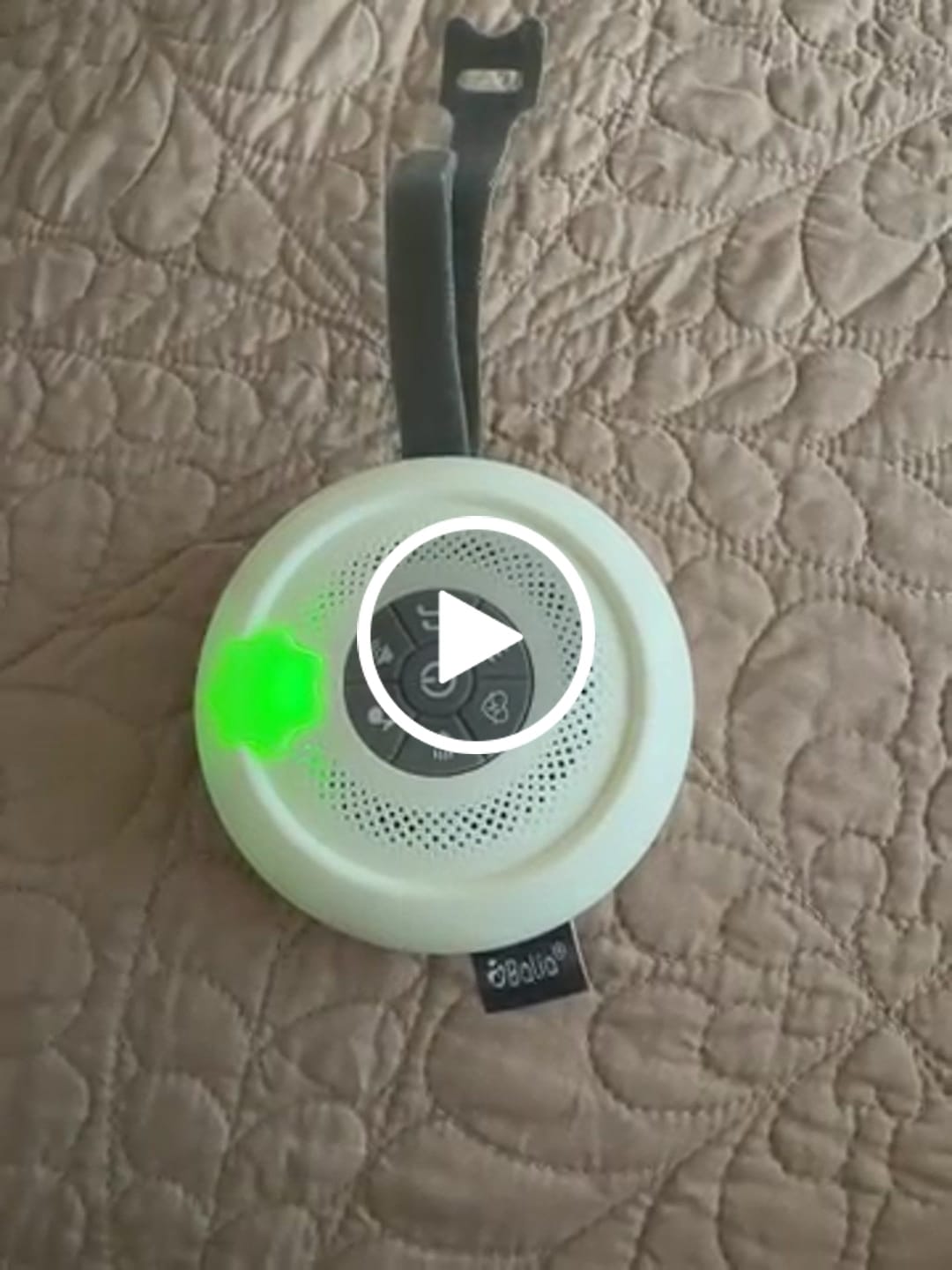 Customer video review of Ruido blanco portátil