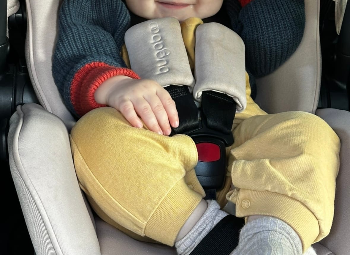 Customer photo review of Midnight Snuggly Knitted Jumper