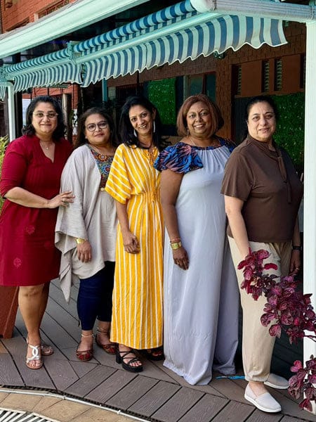 Customer photo review of Sona Slub Kaftan Maxi Dress