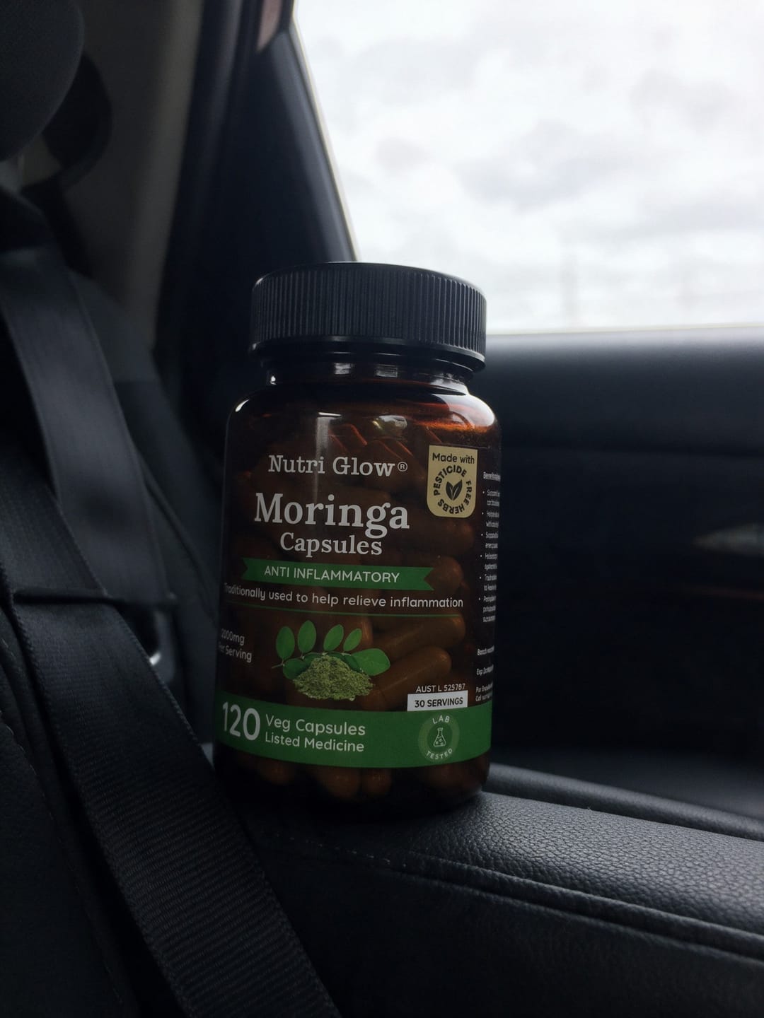 Customer photo review of Nutri Glow Moringa 120 Capsules TGA Listed