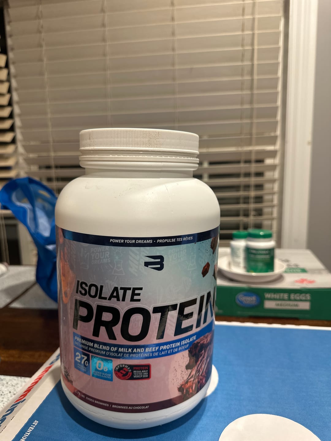 Customer photo review of Isolate Protein