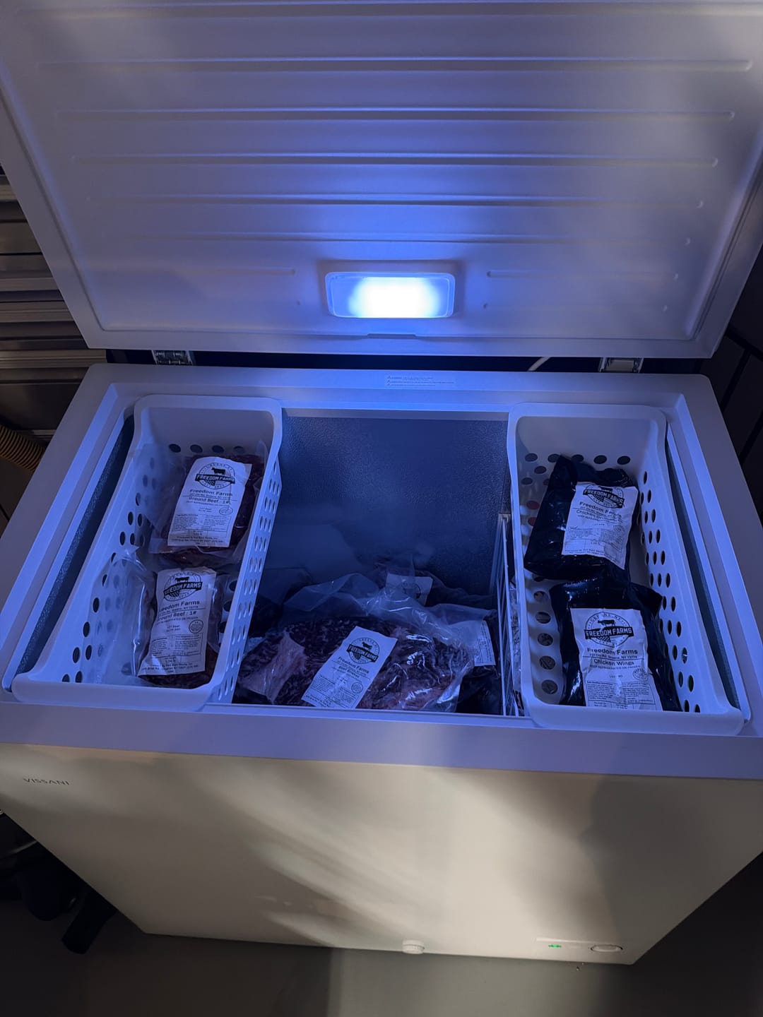 Customer photo review of Beef Meat Share! (Free Freezer)