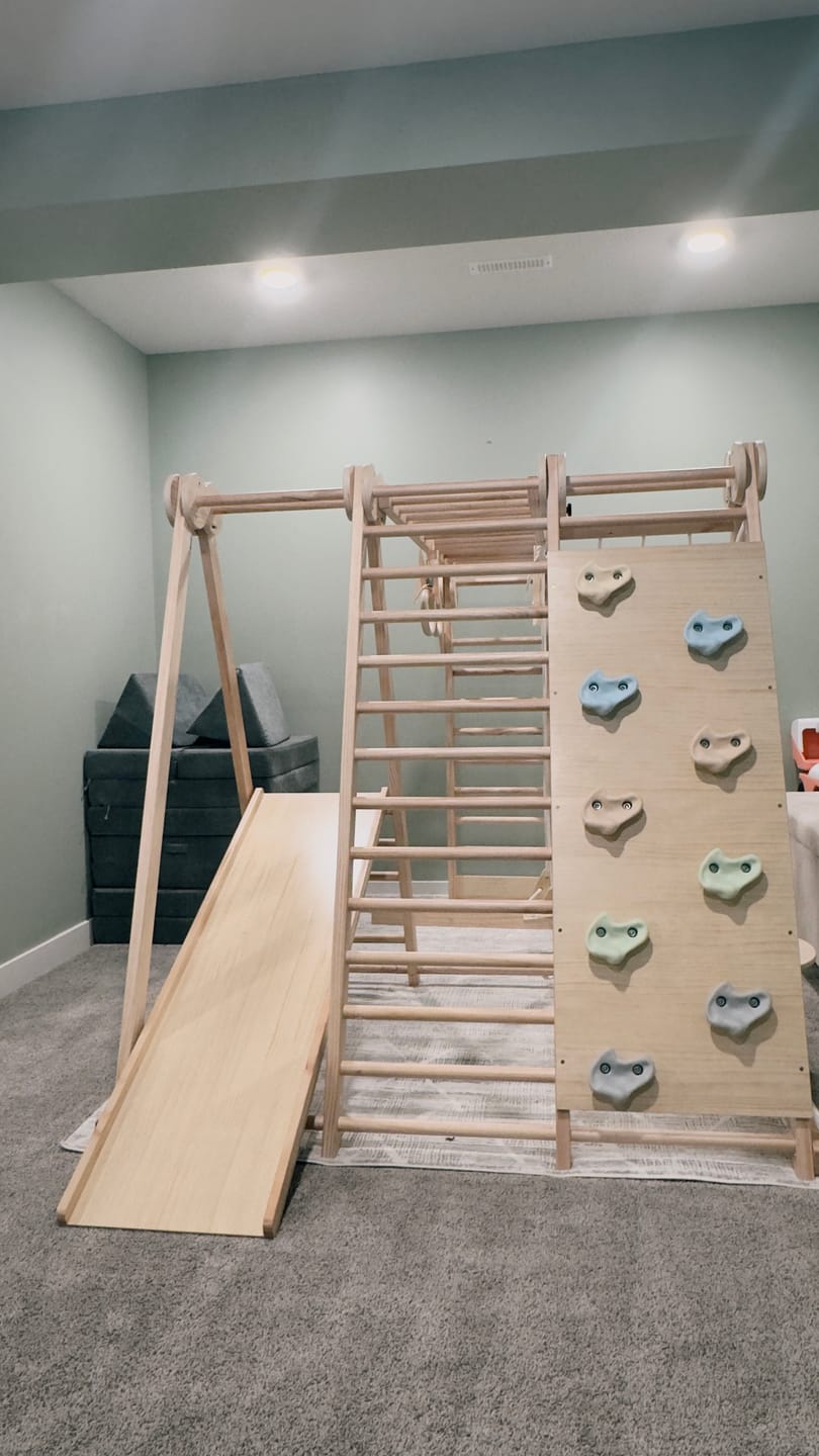 Customer photo review of Chestnut | Foldable Jungle Gym