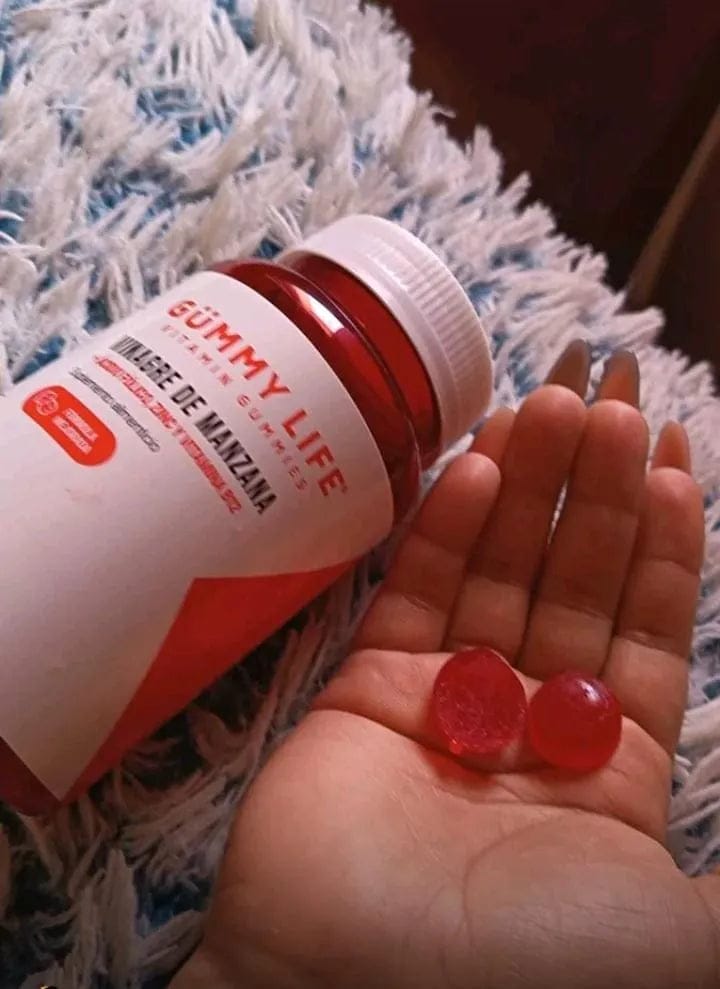 Customer photo review of GOMITAS DE VINAGRE DE MANZANA
