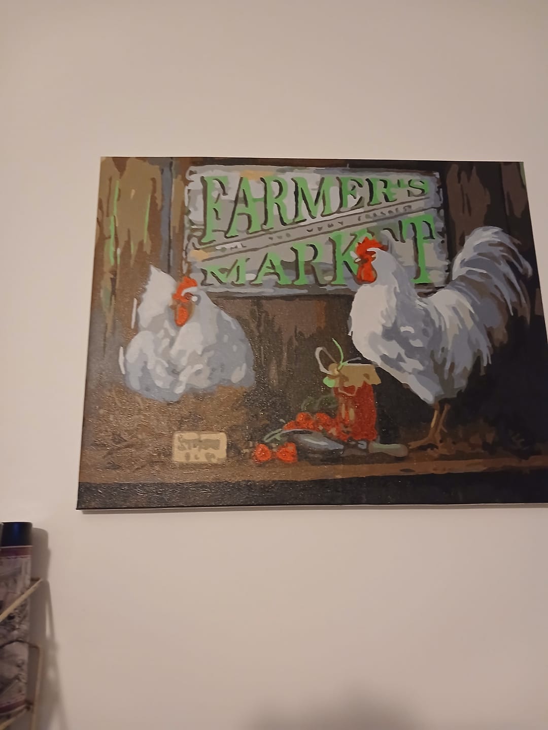 Customer photo review of Des poules à la ferme