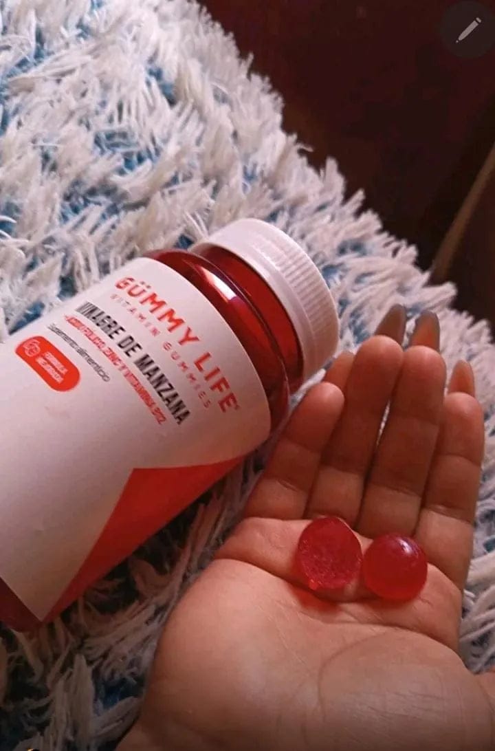 Customer photo review of GOMITAS DE VINAGRE DE MANZANA