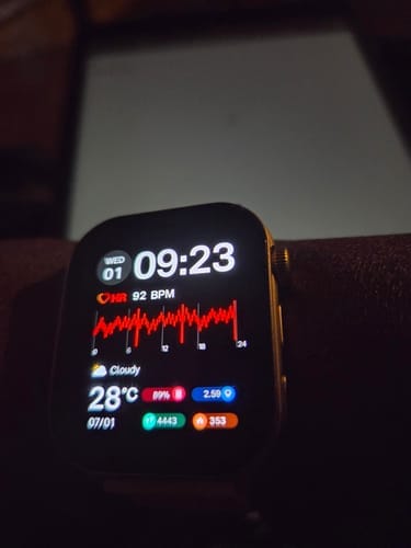 Customer photo review of Gard Pro Health 4 Smartwatch