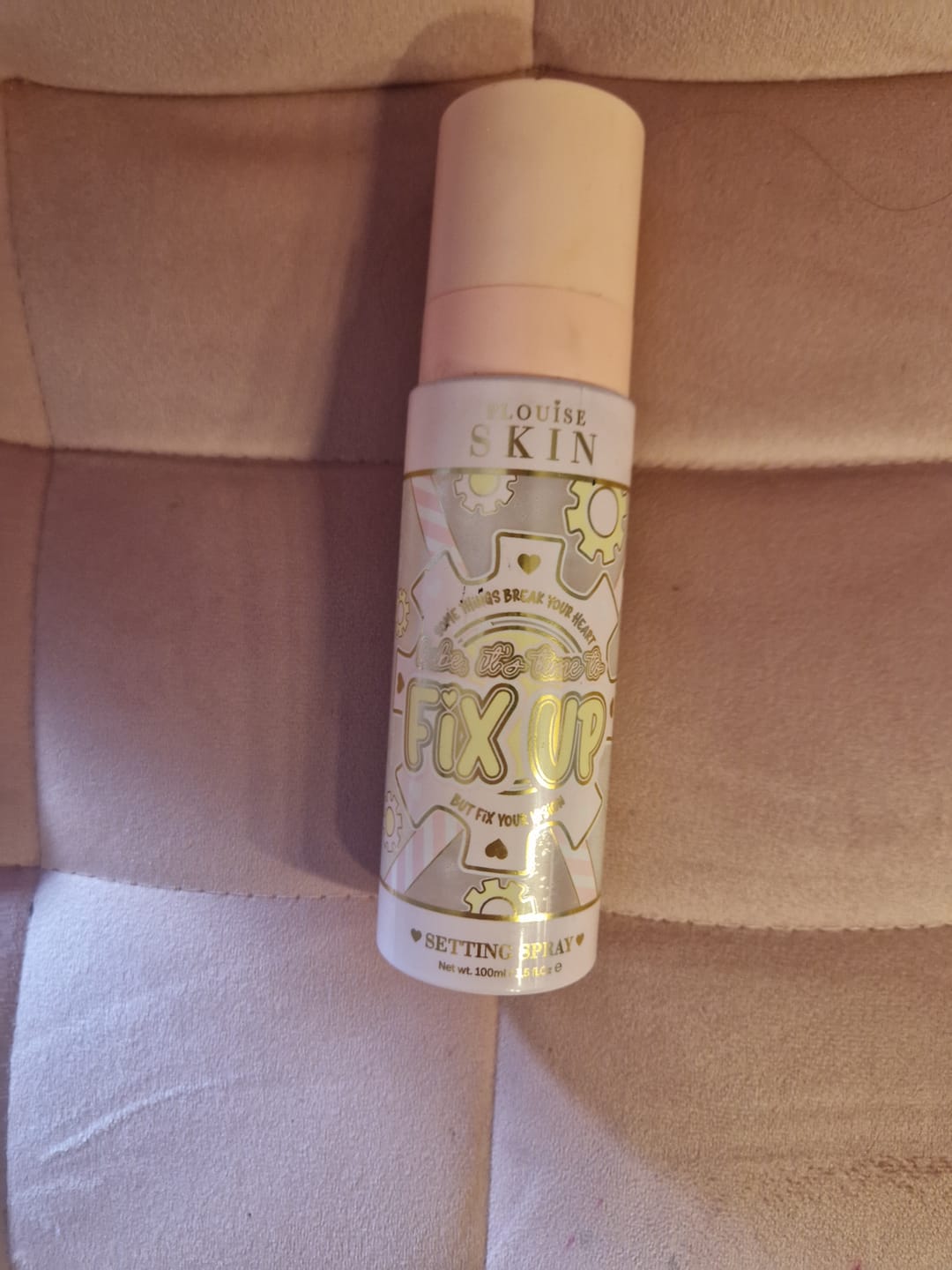 Customer photo review of Fix Up Mattifying Setting Spray