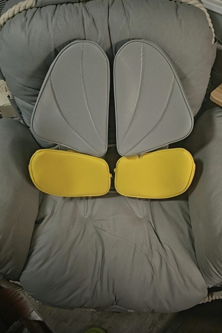 Customer photo review of “Four-Leaf Clover” Ergonomic Lumbar Support Cushion