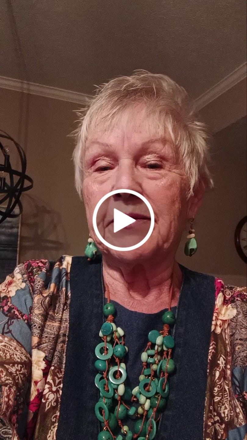 Customer video review of Elise Earrings