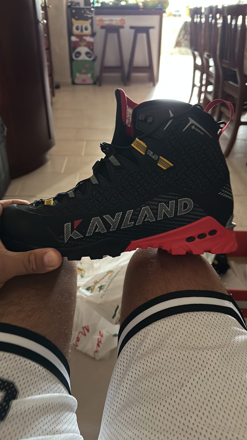 Customer photo review of Kayland Stellar AD GTX – Scarpone Ramponabile Gore-Tex da Alpinismo in Nabuk