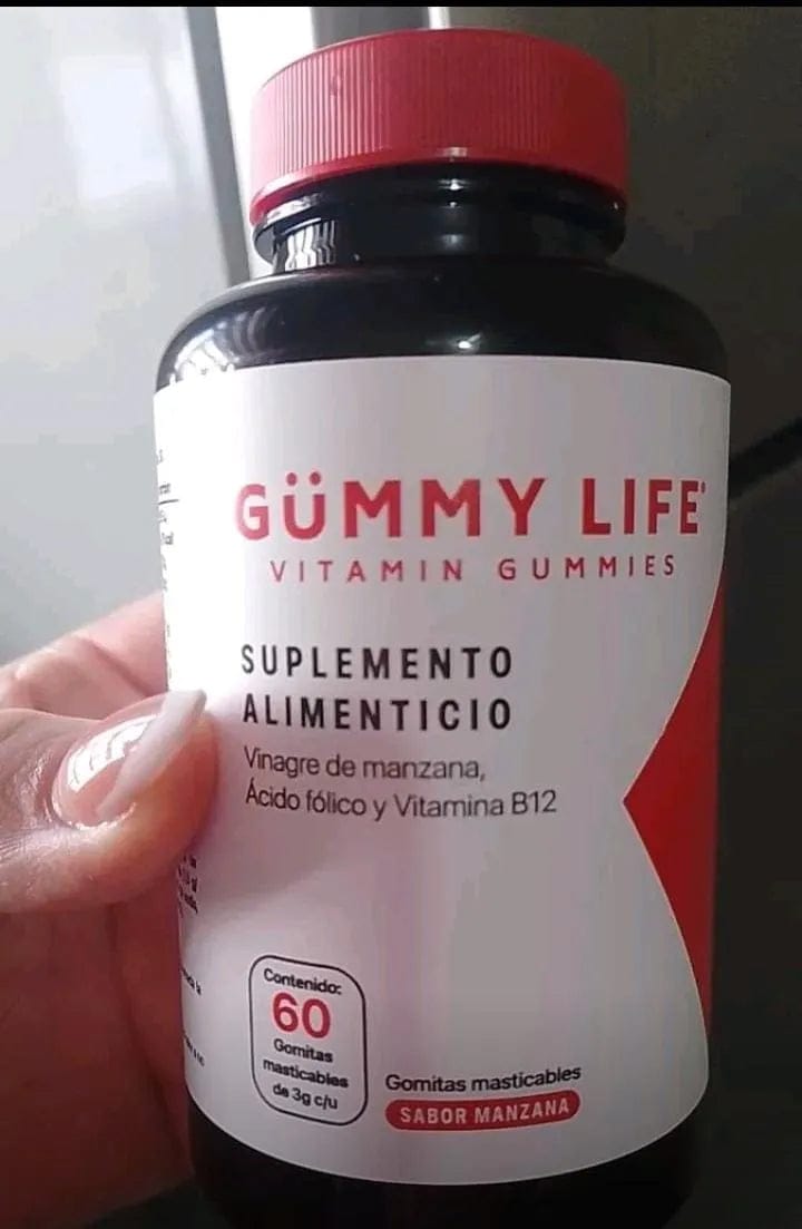 Customer photo review of GOMITAS DE VINAGRE DE MANZANA
