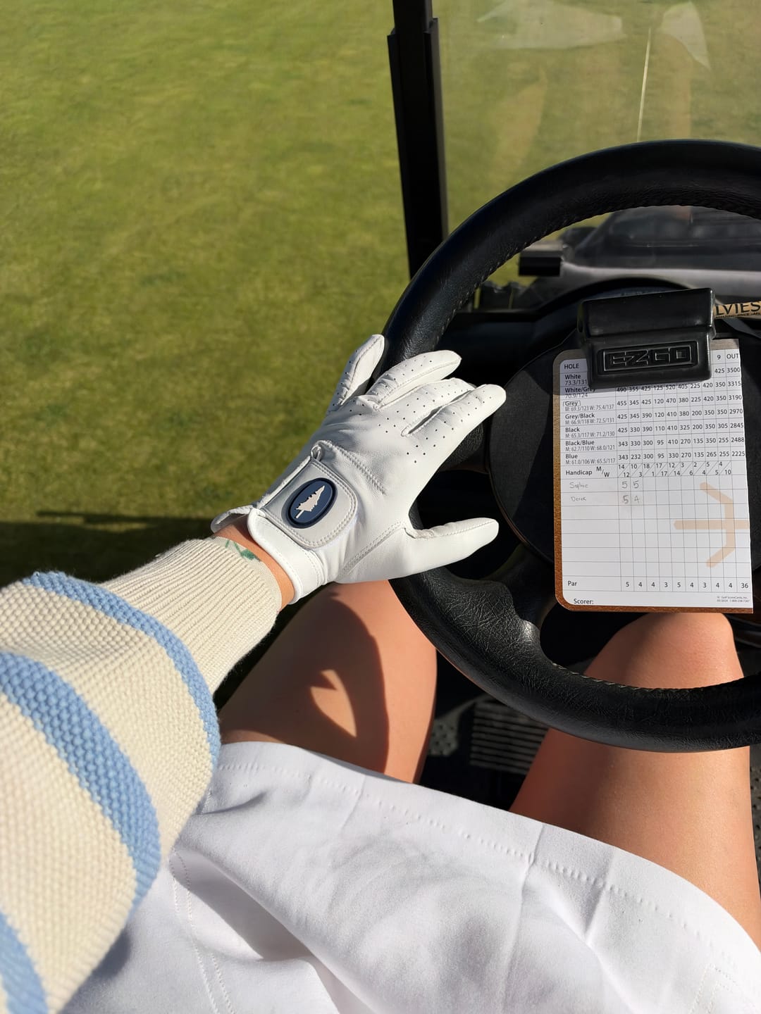 Customer photo review of Summer Pines Gloves