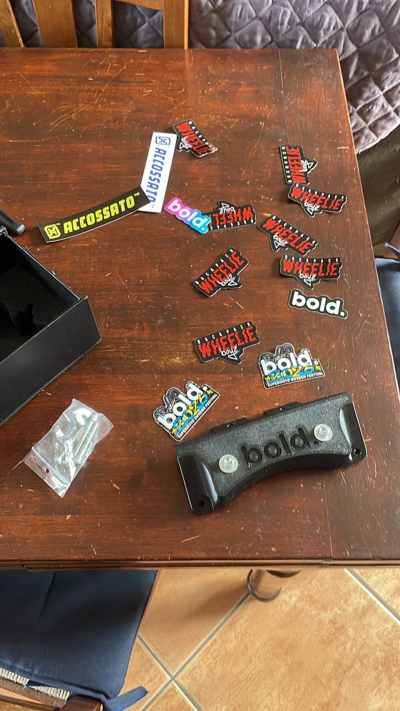 Customer photo review of LICENSE PLATE HOLDER