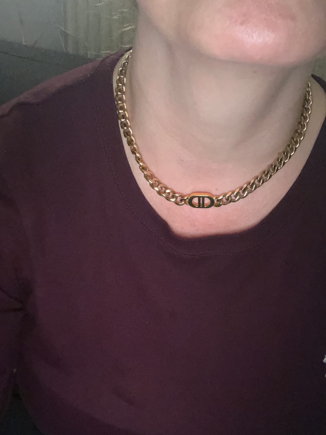 Customer photo review of Prestige Halskette | 18K vergoldet
