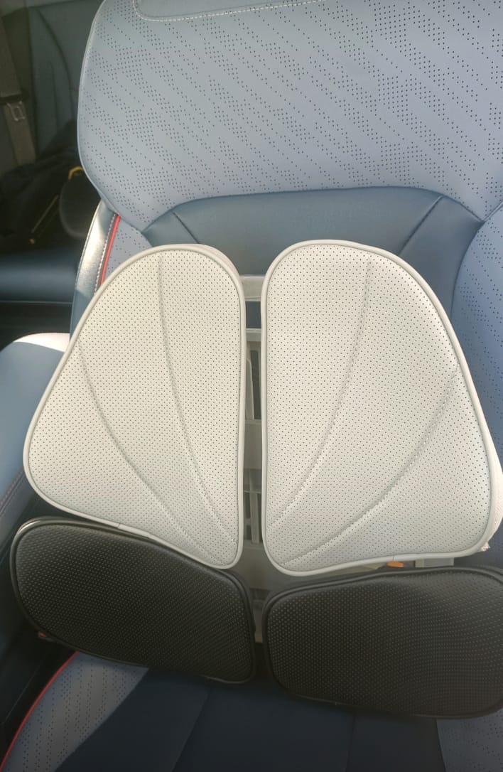 Customer photo review of “Four-Leaf Clover” Ergonomic Lumbar Support Cushion