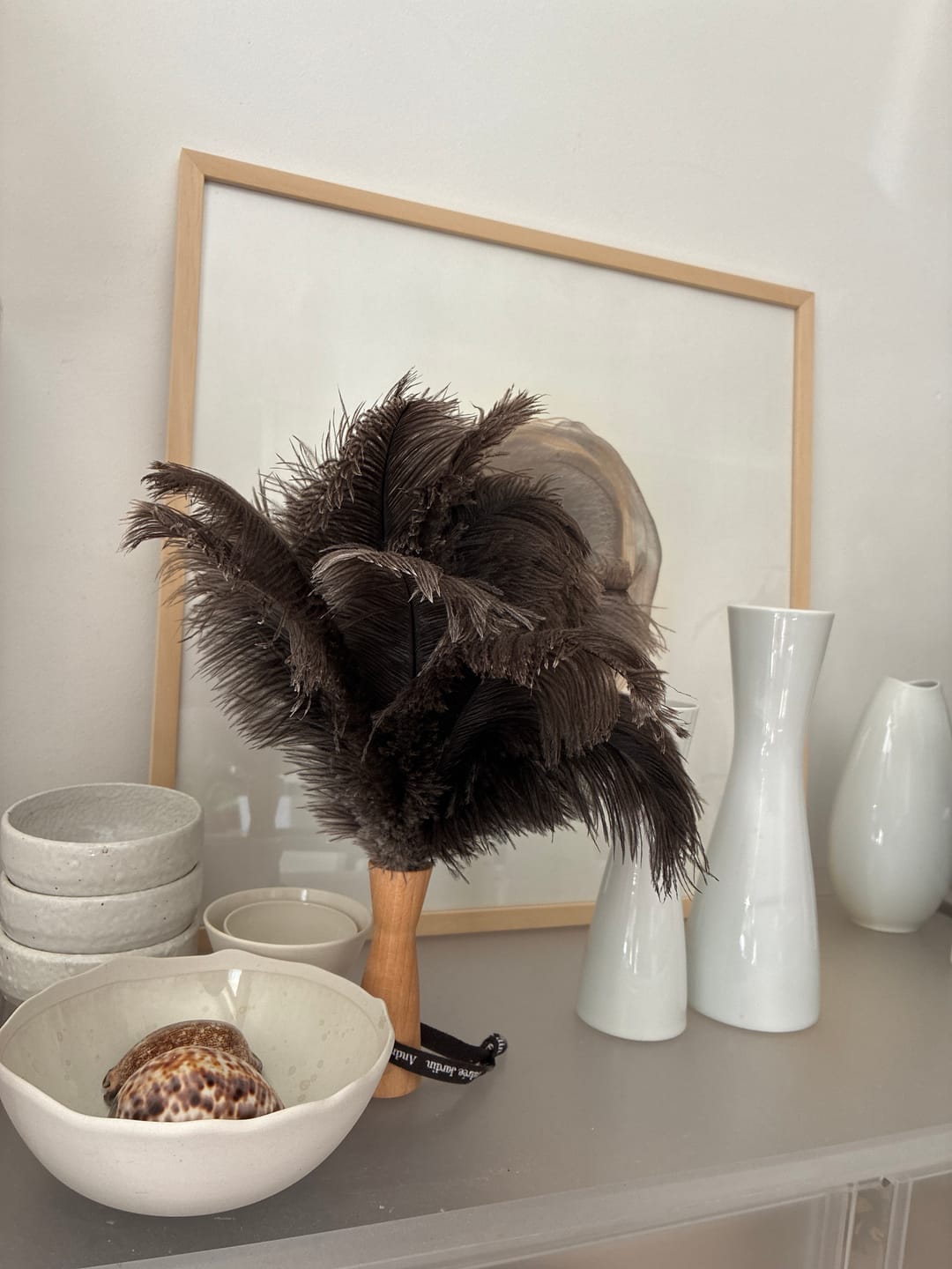Customer photo review of Petit plumeau à main