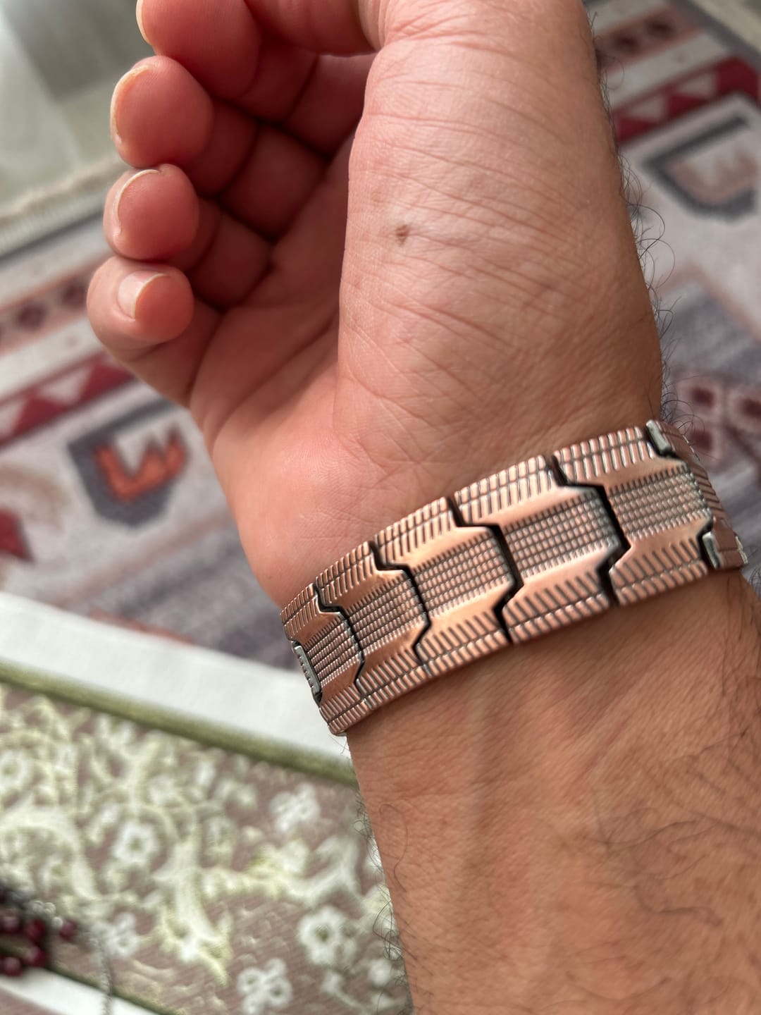 Customer photo review of KORMANT™ Bakır Manyetik Bileklik