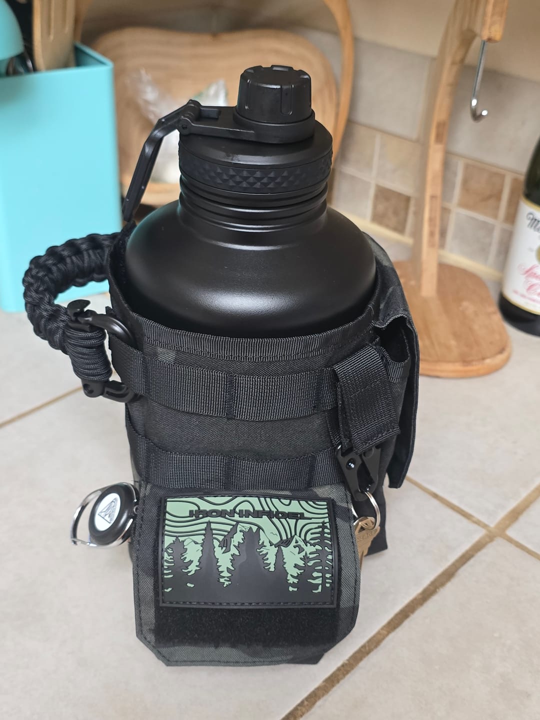 Customer photo review of Iron Infidel Brand Morale Patches