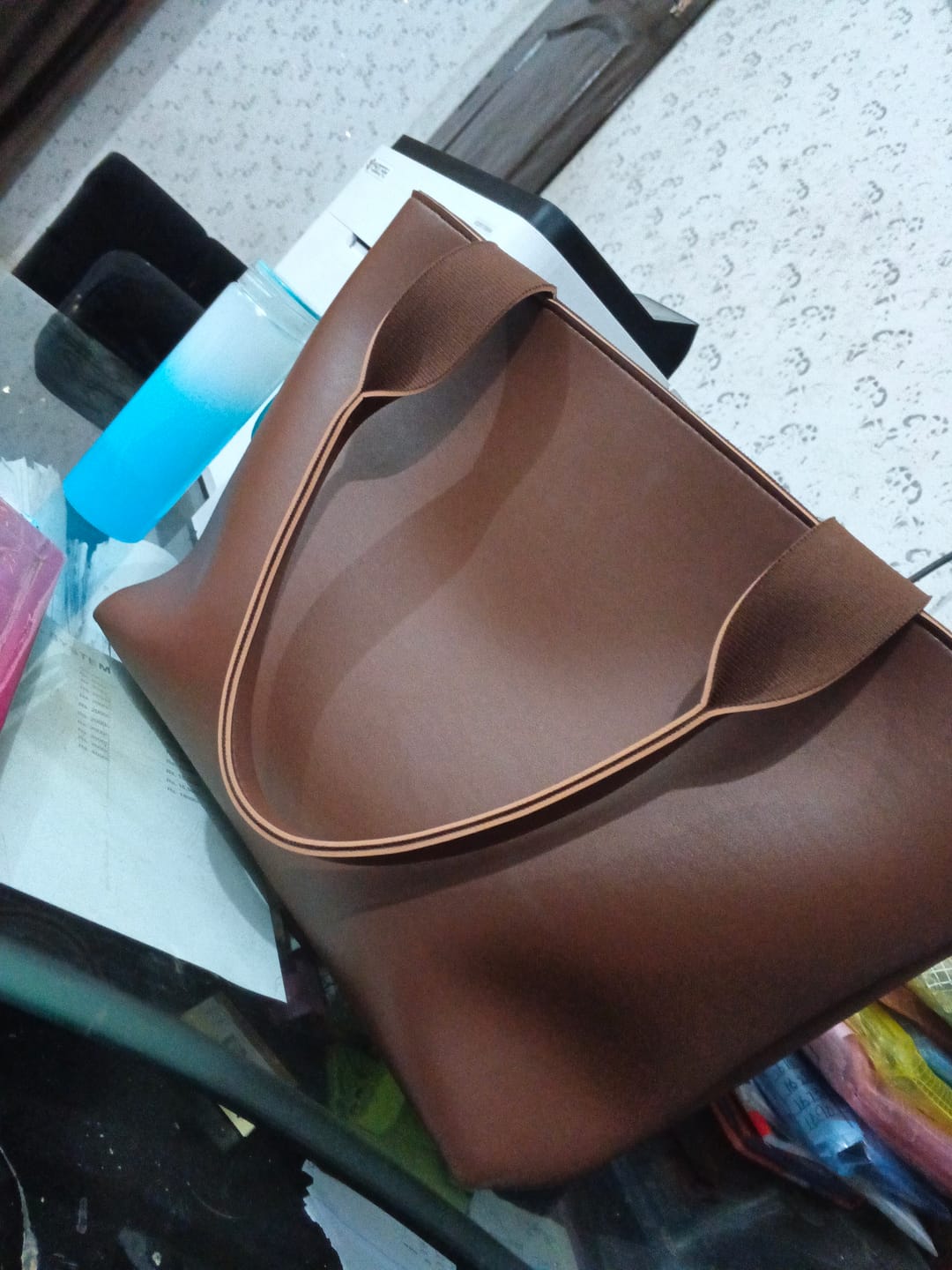 Customer photo review of Portland Tote Expresso