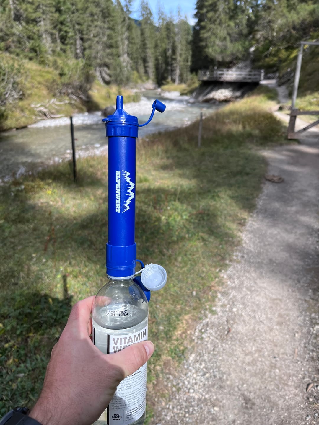 Customer photo review of Wasserfilter Outdoor mit 4.000 L Kapazität