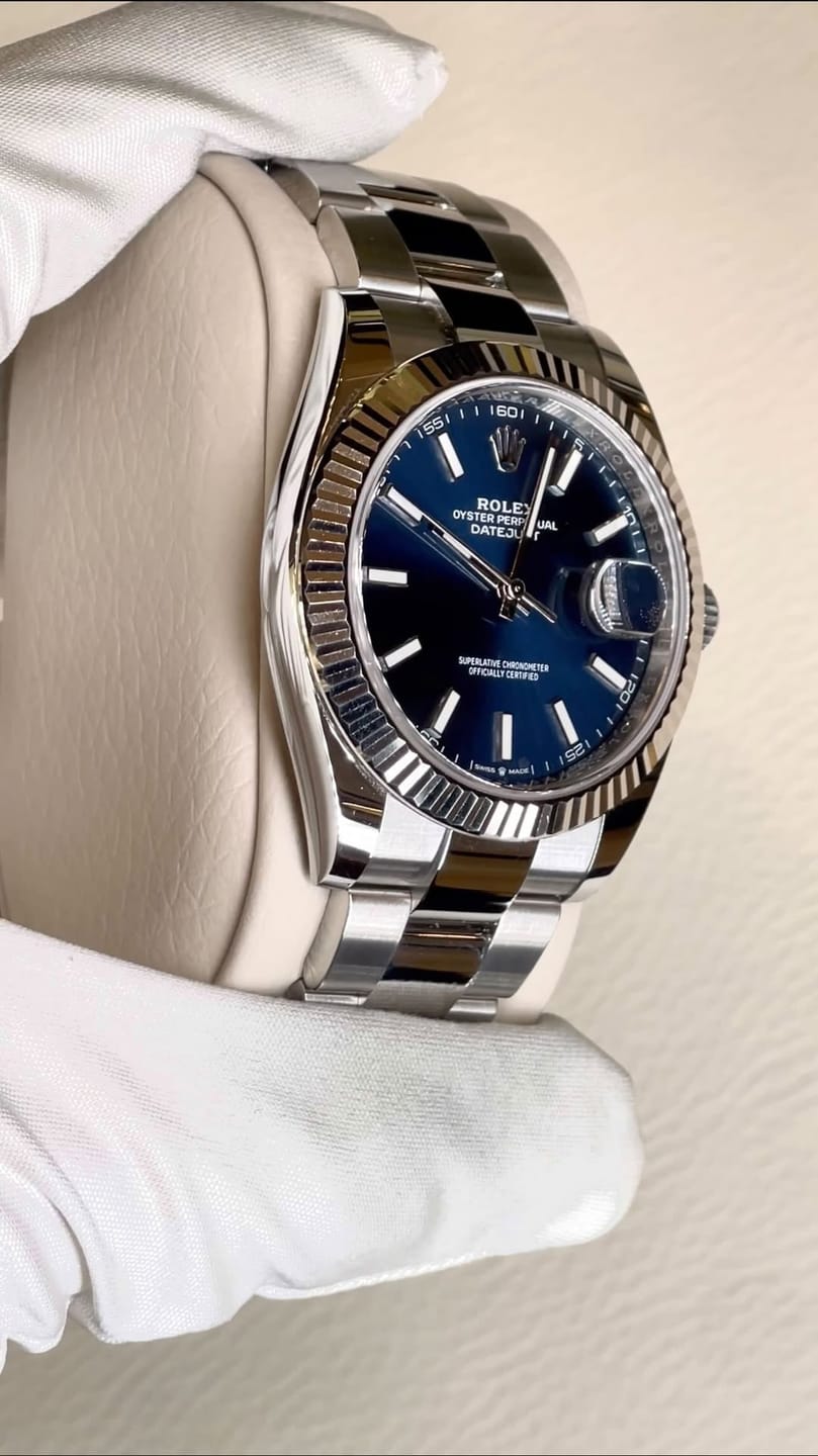 Customer photo review of Datejust 41 126334-0002 Blue Dial