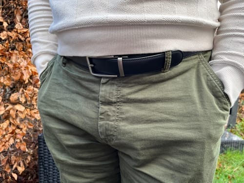 Customer photo review of #1 Kerstcadeau voor Mannen - De Highbuckle Original Herenriem