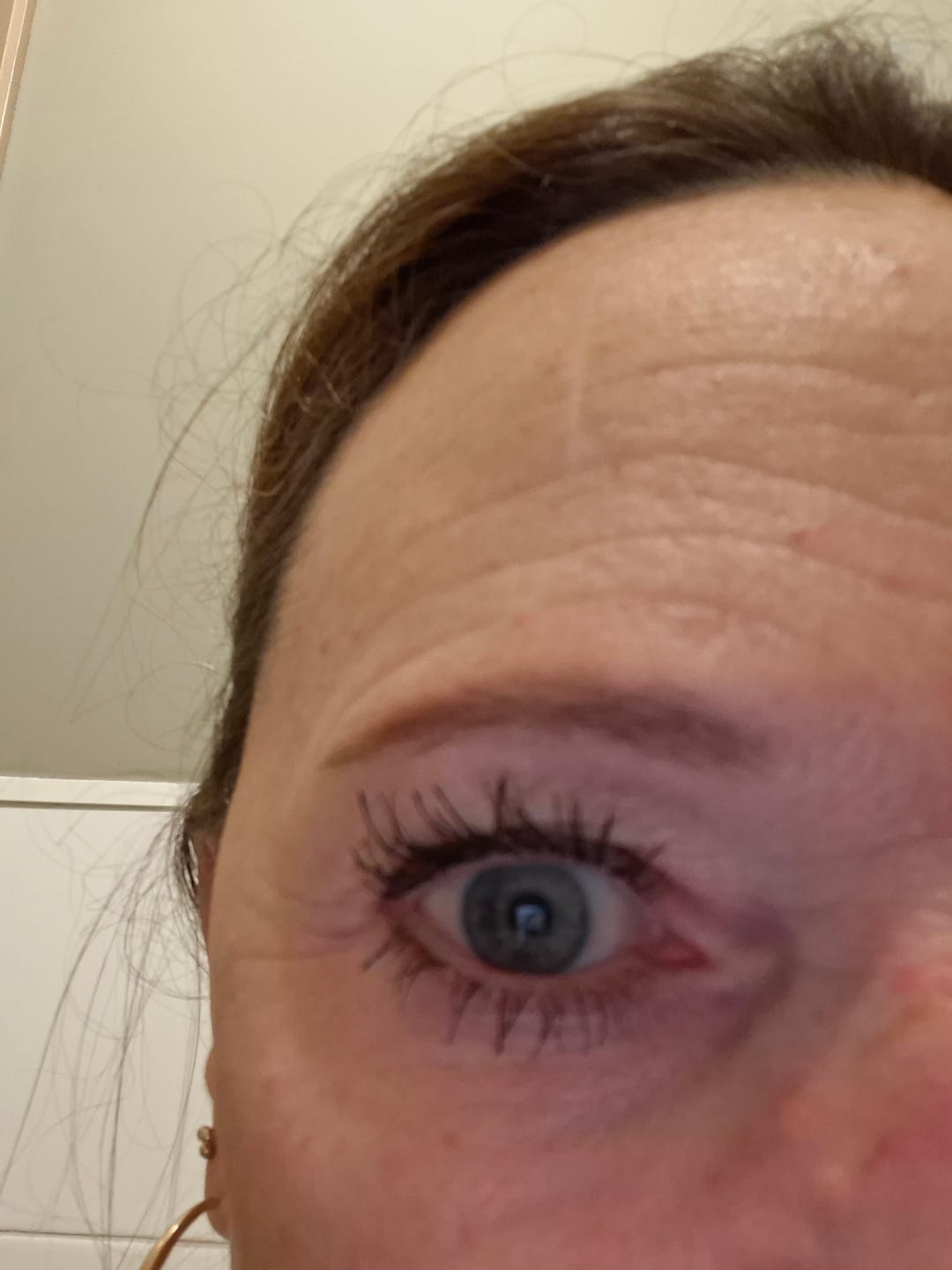Customer photo review of Eyelash Serum