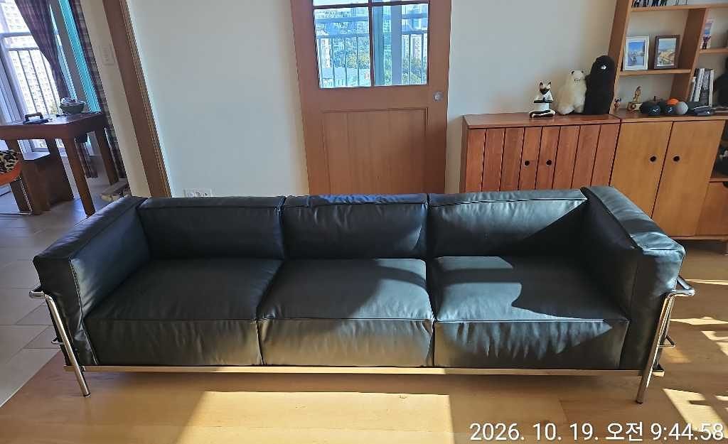 Customer photo review of LC3 - 3인 레더 소파
