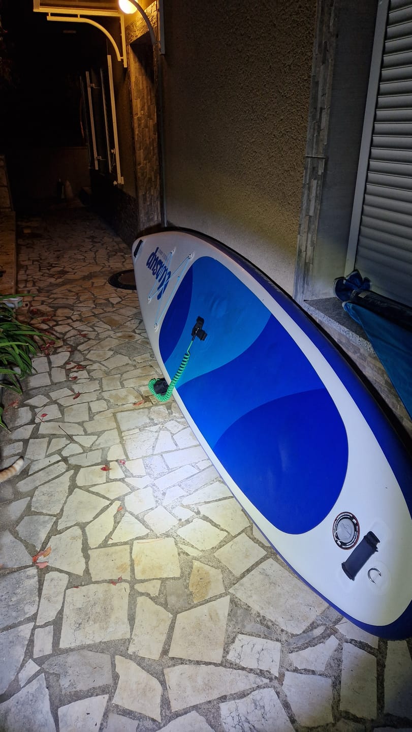 Customer photo review of Dvoslojna Sup deska WASUP 116 - 11.6X33X6 s 3 delnim veslom, RABLJENA
