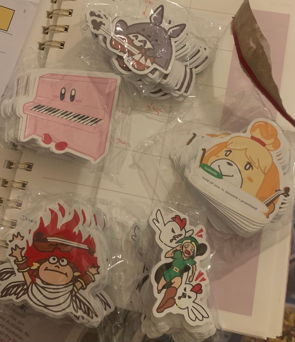 Customer photo review of Custom Die Cut Stickers