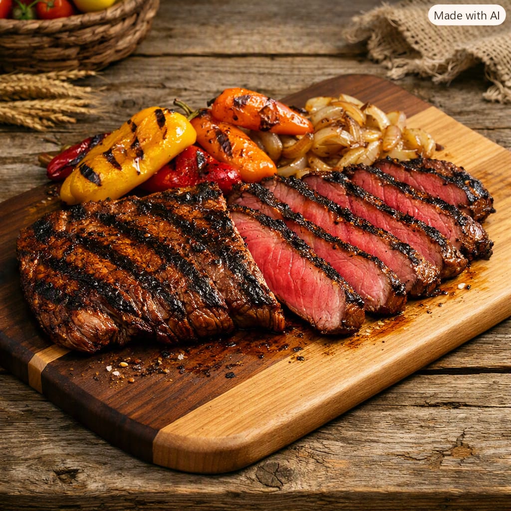 Customer photo review of USDA Choice Outside Skirt Steak